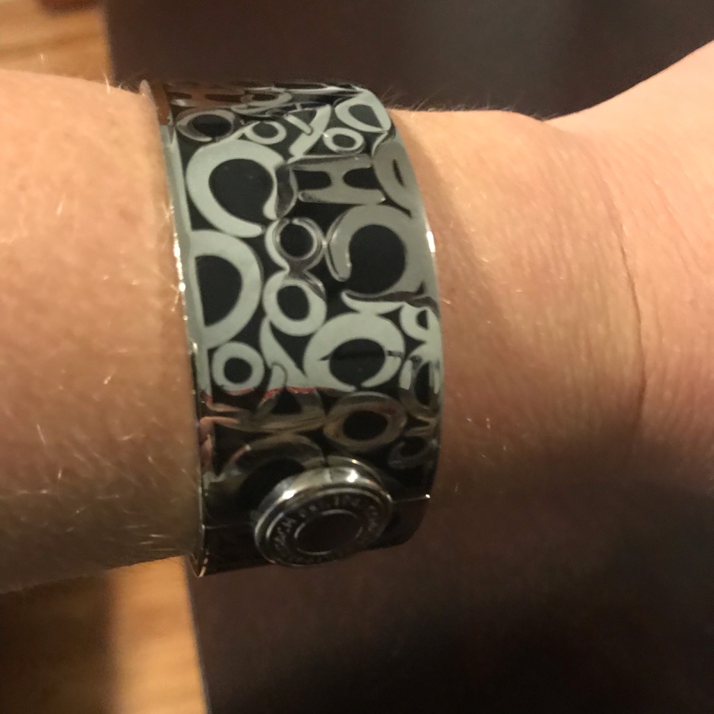 Coach Bracelet - With Button Clasp